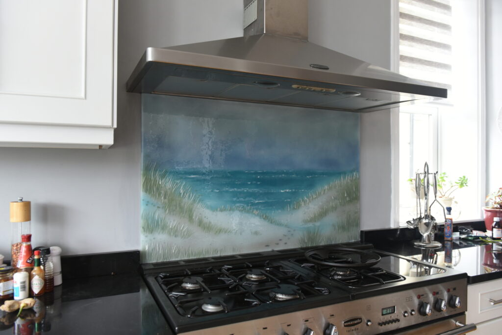 BESPOKE GLASS SPLASHBACK IN HALIFAX, WEST YORKSHIRE House of Ugly Fish